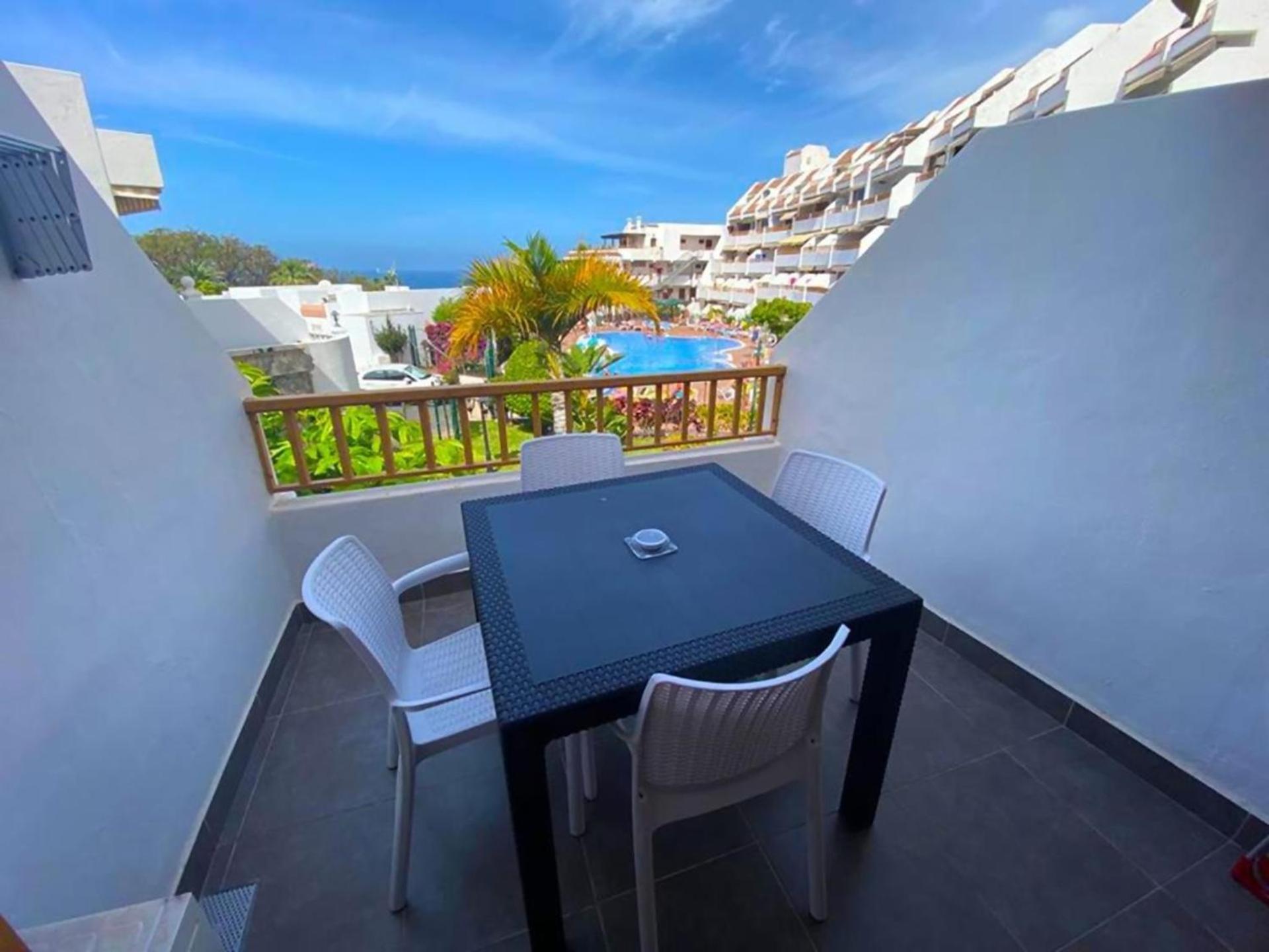 Appartamento Con Piscina E Vista Mare L102 Costa Adeje  Luaran gambar